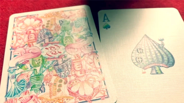 Red Fox V1.0 Marked Playing Cards USPCC - Image 3