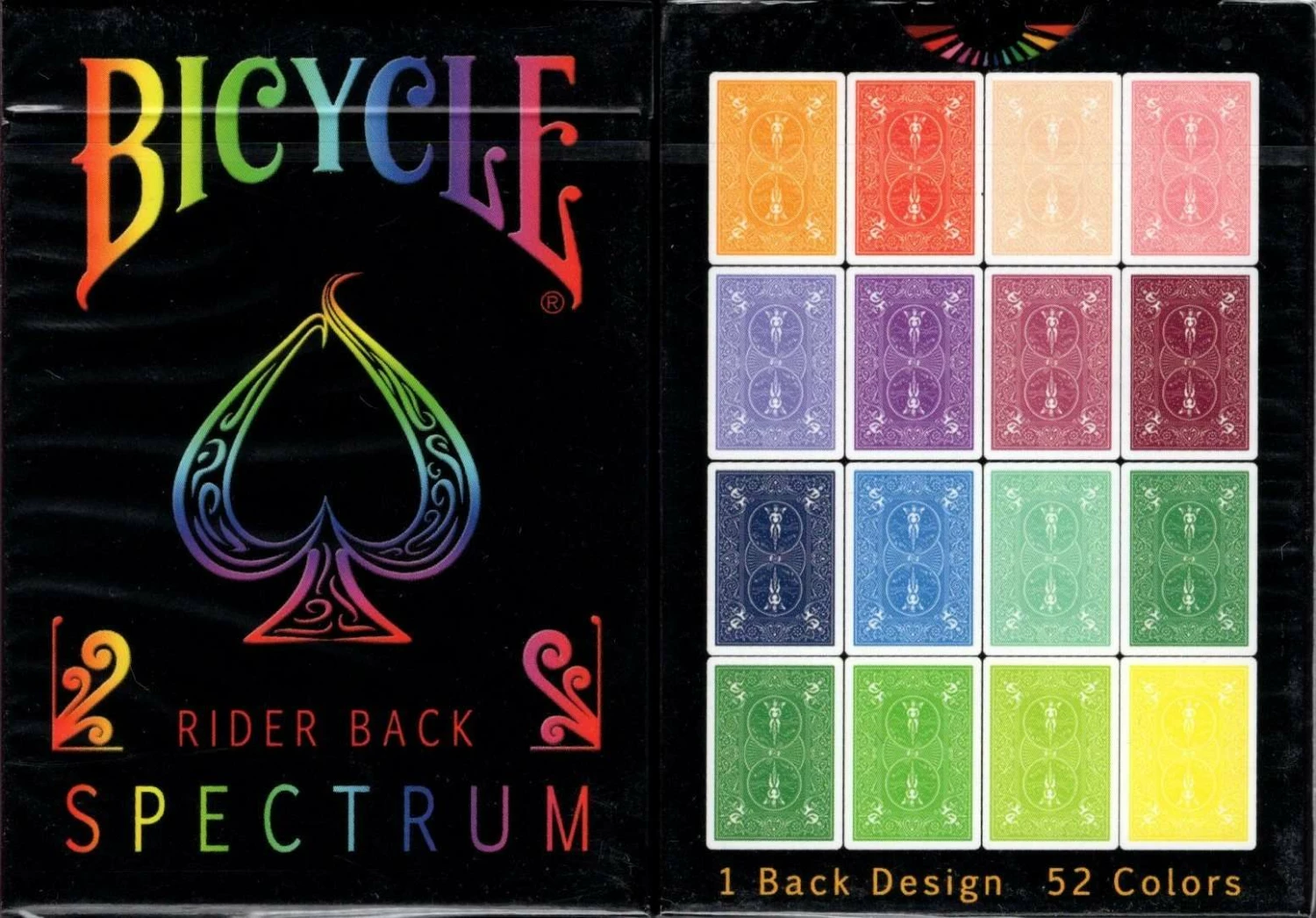 Rider Back Spectrum V2 Bicycle Playing Cards