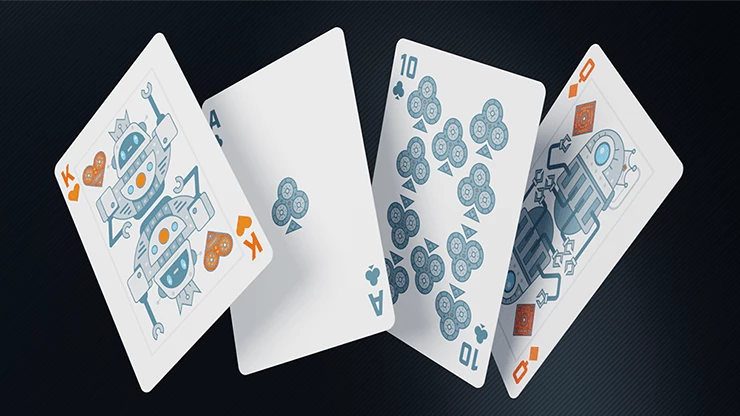 Robot Bicycle Playing Cards - Image 2