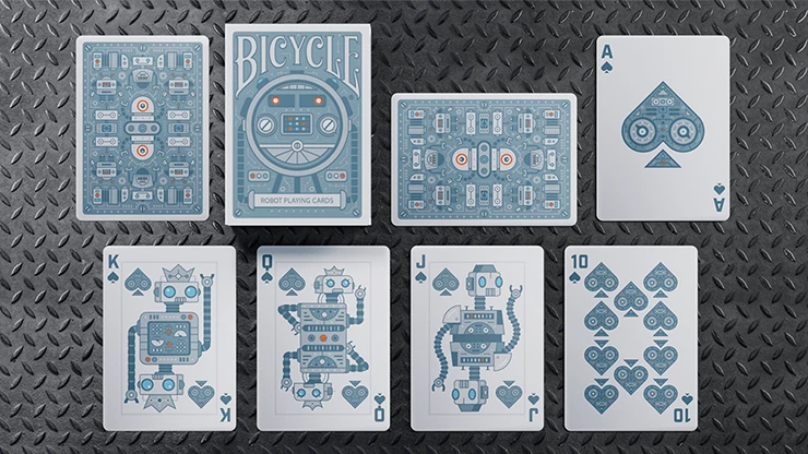 Robot Bicycle Playing Cards - Image 3
