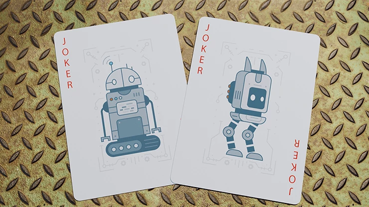 Robot Bicycle Playing Cards - Image 4