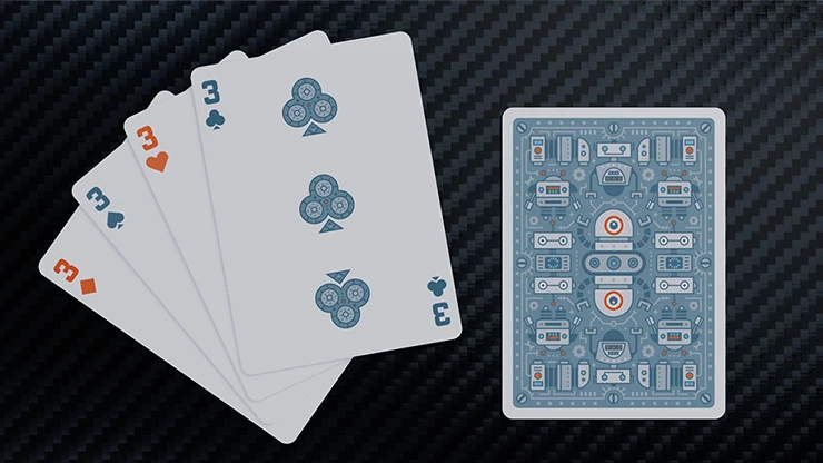 Robot Bicycle Playing Cards - Image 6