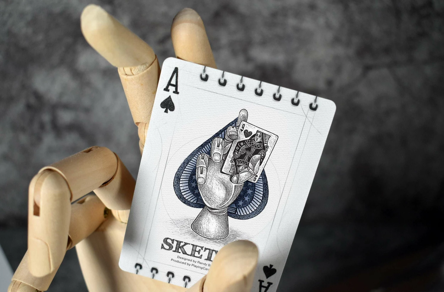 Sketch Gilded Bicycle Playing Cards - Image 3