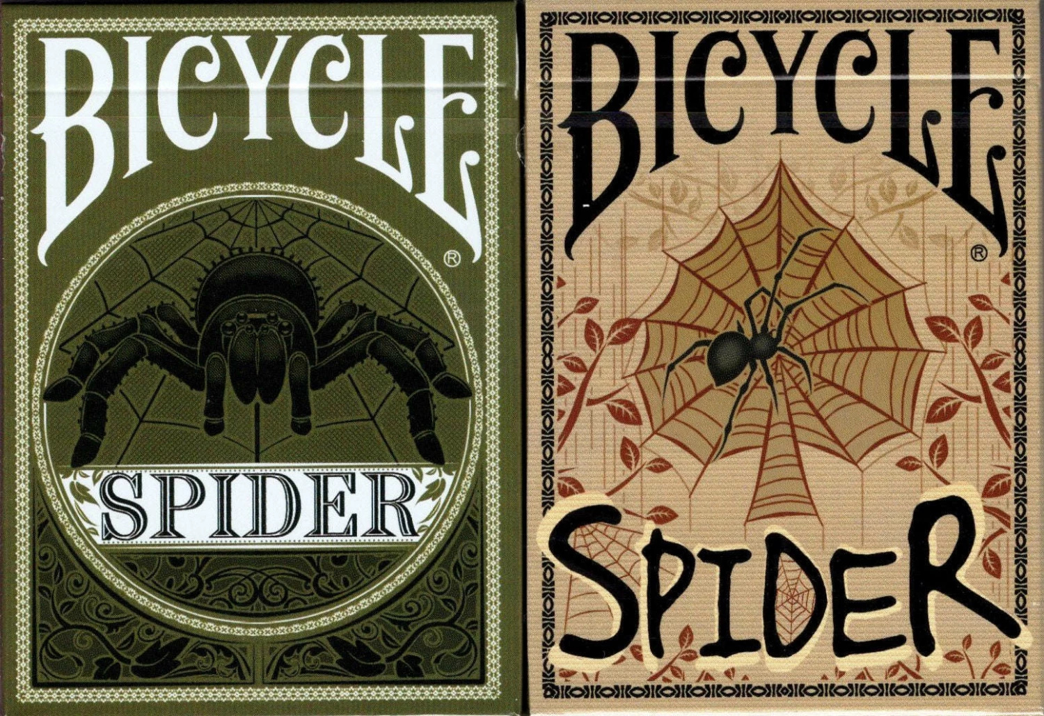 Spider Bicycle Playing Cards
