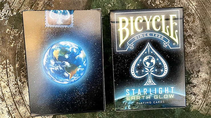 Starlight Earth Glow Bicycle Playing Cards - Image 7