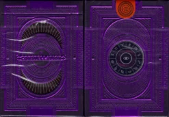 The Constellation Majestic Purple Playing Cards Cartamundi