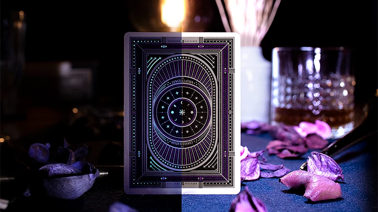 The Constellation Majestic Purple Playing Cards Cartamundi - Image 5