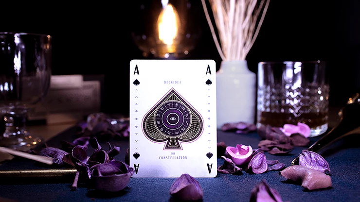 The Constellation Majestic Purple Playing Cards Cartamundi - Image 6